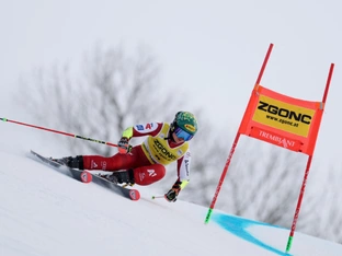 Robinson zur Halbzeit im Tremblant-RTL vor Scheib