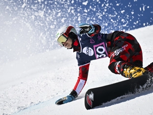 Sieg und Platz zwei für ÖSV-Snowboarder in Cortina