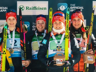 Starker Abschluss des IBU Junior Cups in Martell