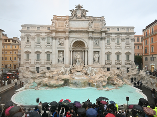 Rom führt Eintrittsgeld für Trevi-Brunnen ein