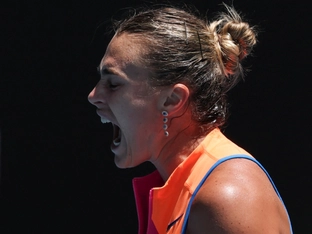Nervenstarke Sabalenka steht in Melbourne im Viertelfinale