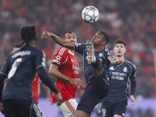 Neuauflage Real gegen Benfica in CL-K.o.-Phasen-Play-off