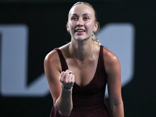 Potapova bei Grand-Slam-Debüt für Österreich in Runde zwei