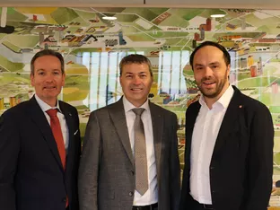 HGV-Präsident Berger trifft Landesrat Achammer