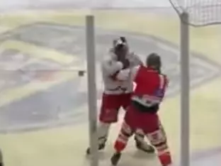 Im Spiel Bozen-Salzburg flogen die Fäuste