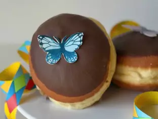 Faschingskrapfen für die Schmetterlingskinder