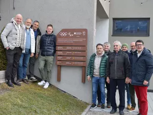 Olympiatafeln in St. Lorenzen ehren erfolgreiche Wintersportler