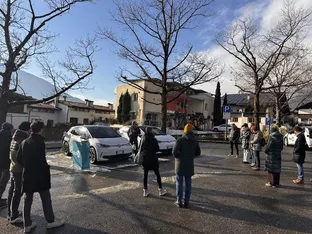 Neuer Mobilitäts-Hub mit E-CarSharing in Tirol
