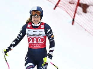 Crans-Montana-Abfahrt der Frauen nach Stürzen abgebrochen