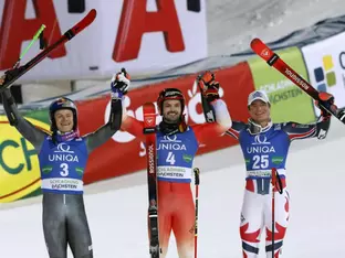 Schweizer Meillard gewinnt Schladming-RTL - Schwarz Achter