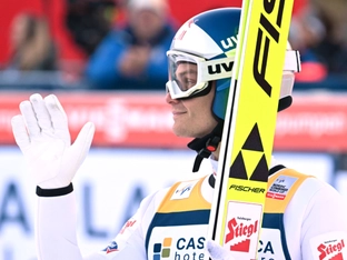 Kombinierer Lamparter im Weltcup von Oberhof Zweiter