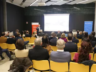 Zweiter Neujahrstreff der Handelskammer im NOI Techpark in Bruneck