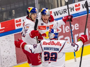 KAC steht im Play-off, Salzburg gewinnt Duell um Rang drei