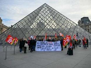 Louvre-Mitarbeiter nahmen Streikmaßnahmen wieder auf