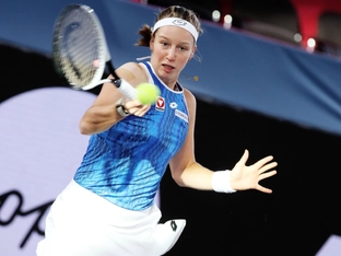 Auckland-Erstrundenduell von Grabher mit Qualifikantin Kraus