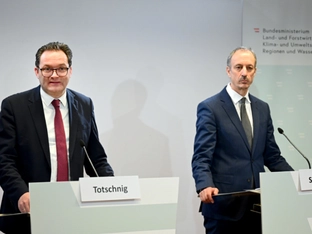 Österreichs Emissionen sinken 2024 um drei Prozent