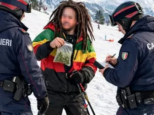 Kiffer-Alarm auf 2.000 Metern