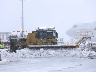 Schneefälle sorgen in Österreich für große Probleme