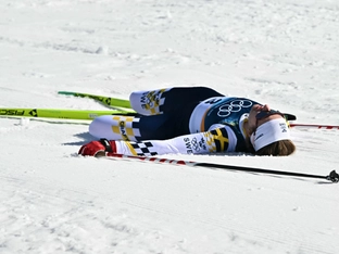 Stadlober über 50 km Olympia-Sechste - Gold an Andersson