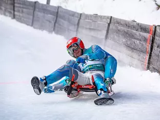Weltmeisterschaften im Sportrodeln in Obdach Winterleiten