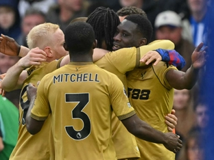 Crystal Palace beendet Negativserie mit 1:0-Sieg in Brighton