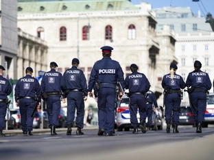 1.300 Polizeieinsätze pro Tag in Wien