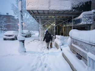 Heftiger Schneesturm trifft US-Ostküste