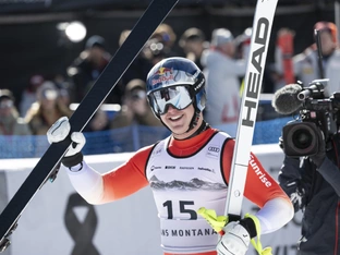 Von Allmen gewinnt Olympia-Generalprobe in Crans-Montana