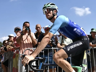 Felix Gall bei UAE-Tour Etappenfünfter