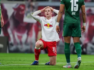 Dämpfer für Leipzig: Trotz Dominanz nur 2:2 gegen Wolfsburg