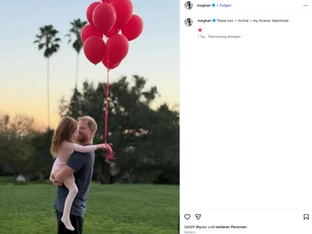 Meghan zeigt zum Valentinstag Gesicht von Tochter Lilibet