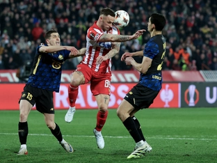 Arnautovic mit Roter Stern in Europa League out