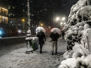 Wegen Blizzard-Alarms in den USA gilt Ausnahmezustand