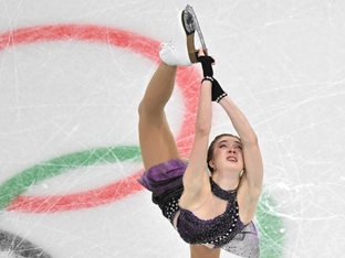 Mikutina nach Eiskunstlauf-Kür 18. - Gold an Liu aus den USA