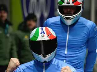 Keine Medaille für Baumgartner im Zweierbob