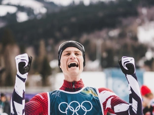 Silber für Johannes Lamparter in Nordischer Kombination