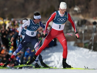 Vermeulen im Skiathlon chancenlos - Gold an Favorit Kläbo
