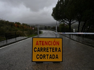 Evakuierungen in Spanien wegen intensivem Starkregen
