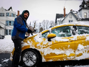 USA kämpfen mit Folgen des Schneesturms