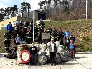 Große Müllsammelaktion am Pfeffersberg