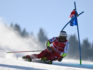 Brennsteiner bei Braathen-Führung in Kranjska Gora Zweiter
