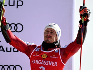 Brennsteiner bei Braathen-Sieg in Kranjska Gora Dritter