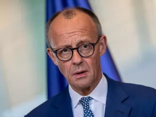 Deutscher Kanzler trifft Trump im Weißen Haus