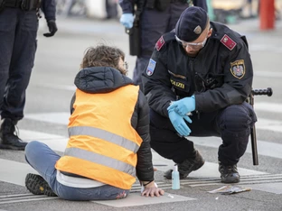 Acht Schuldsprüche bei Prozess gegen "Letzte Generation"