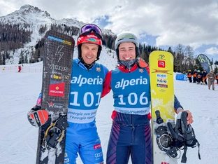 Fischnaller und Coratti sind die Italienmeister im Parallel-Riesentorlauf