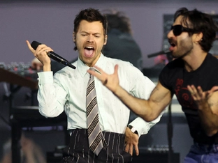 Umjubelte exklusive Show von Harry Styles in Manchester