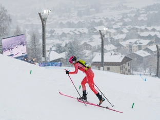 Skibergsteiger Hiemer/Verbnjak feiern ersten Weltcupsieg