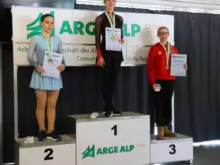 Arge Alp Eiskunstlauf: Südtirol auf Platz vier in Dornbirn