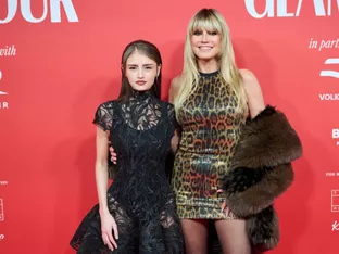 Leni Klum sprang für Mama Heidi bei "GNTM" ein