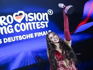 Sarah Engels für Deutschland beim Song Contest